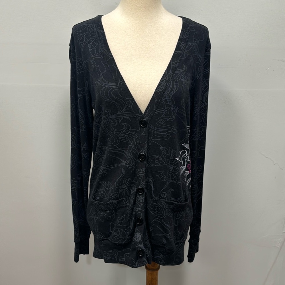 Fox racing women’s cardigan sz M